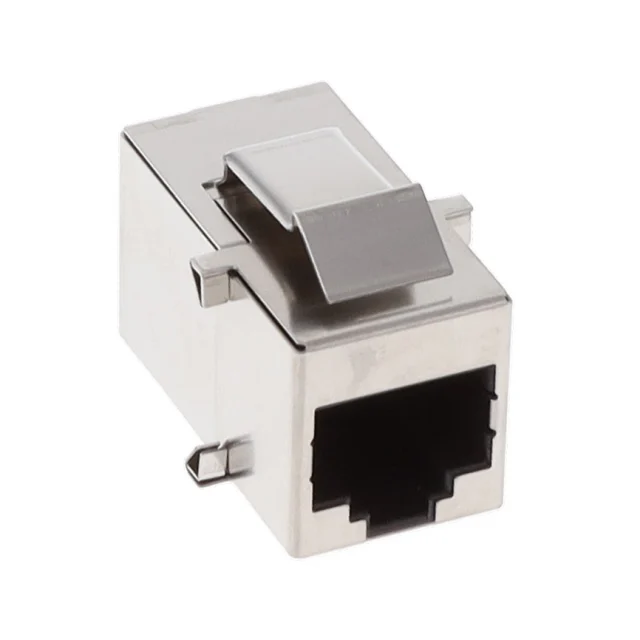 COUPLER RJ45 8P8C SHIELDED WITH COUPLER RJ45 8P8C SHIELDED WITH