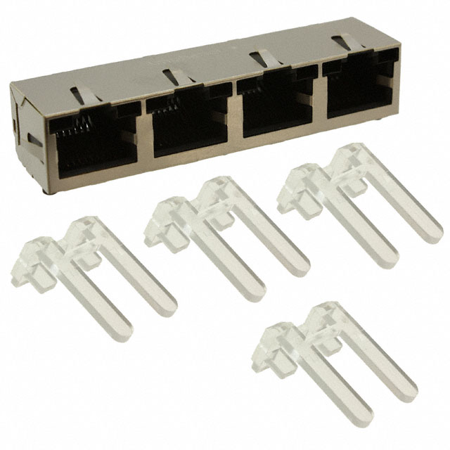 CONN MOD JACK 8P8C R/A SHIELDED