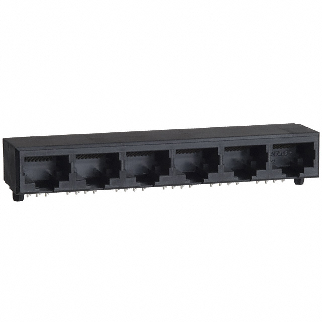 CONN MOD JACK 8P8C R/A UNSHLD