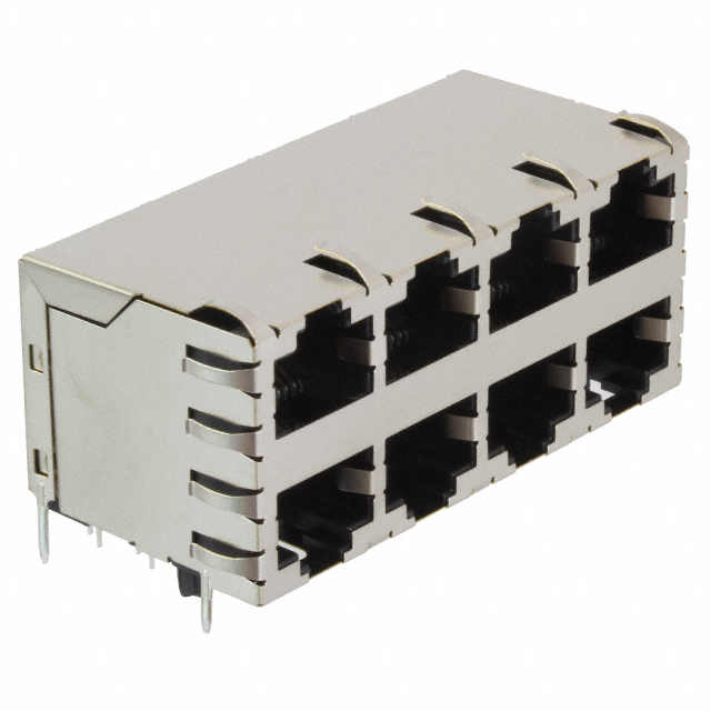 CONN MOD JACK 8P8C R/A SHIELDED