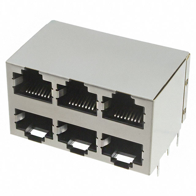 CONN MOD JACK 8P8C R/A SHIELDED