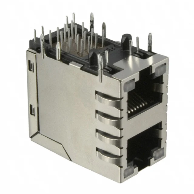 CONN MOD JACK 8P8C R/A SHIELDED