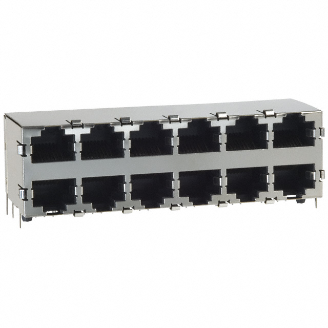 CONN MOD JACK 8P8C R/A SHIELDED