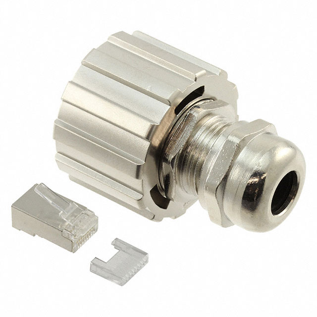 CONN MOD PLUG 8P8C SHIELDED