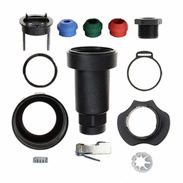 CONN MOD PLUG 8P8C SHIELDED