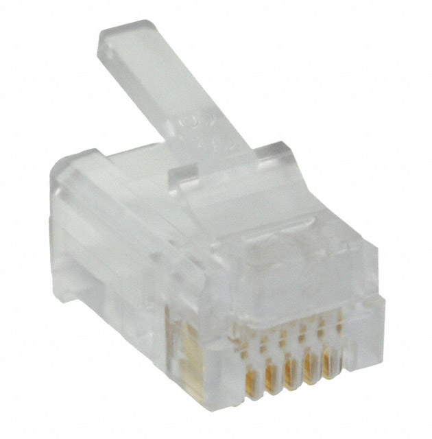 CONN MOD PLUG 6P6C UNSHIELDED