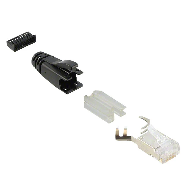 CONN MOD PLUG 8P8C SHIELDED CONN MOD PLUG 8P8C SHIELDED