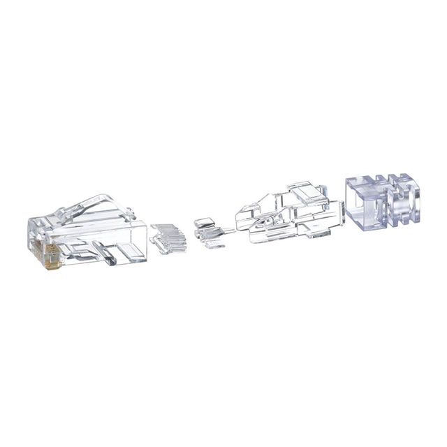 8-POSITION, 8-WIRE MODULAR PLUG, 8-POSITION, 8-WIRE MODULAR PLUG,
