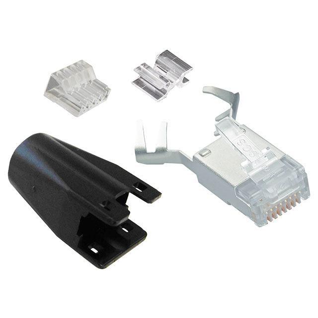 CONN MOD PLUG CAT6A 8P8C SHLD CONN MOD PLUG CAT6A 8P8C SHLD