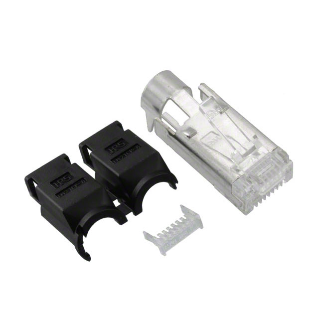 CONN MOD PLUG 8P8C SHIELDED