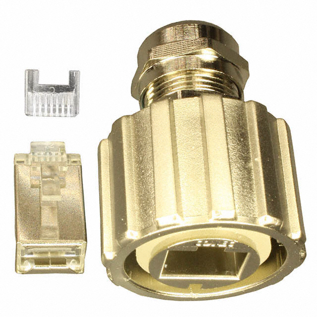 CONN MOD PLUG 8P8C SHIELDED