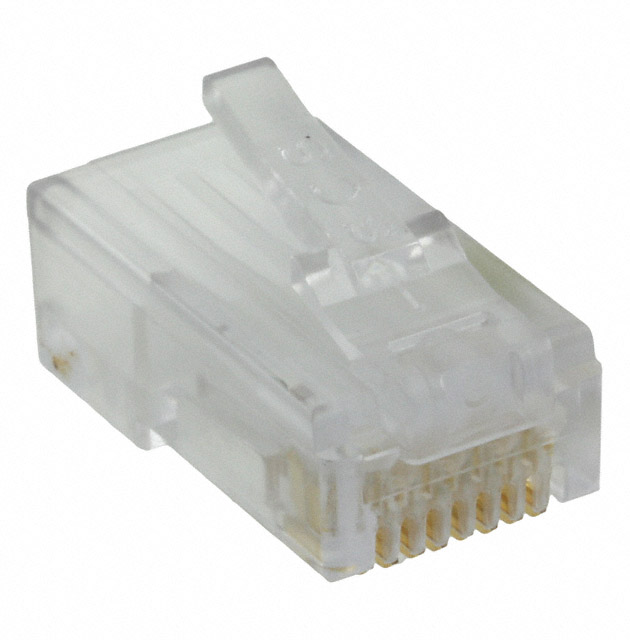 CONN MOD PLUG 8P8C UNSHIELDED CONN MOD PLUG 8P8C UNSHIELDED