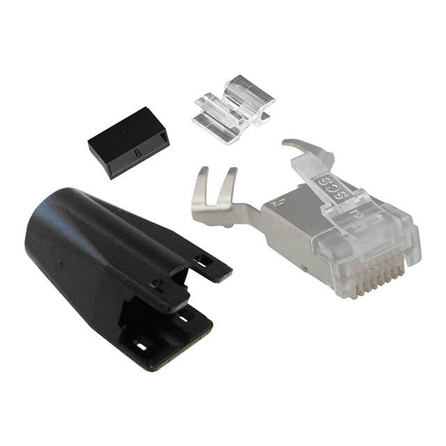 CONN MOD PLUG CAT6A 8P8C SHLD CONN MOD PLUG CAT6A 8P8C SHLD
