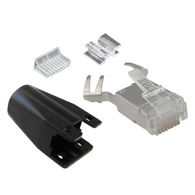 CONN MOD PLUG CAT6A 8P8C SHLD CONN MOD PLUG CAT6A 8P8C SHLD