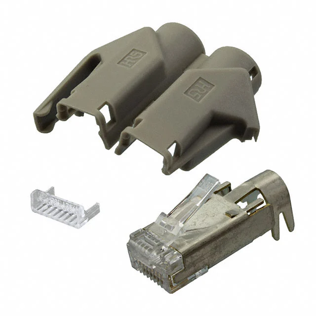 CONN MOD PLUG 8P8C SHIELDED