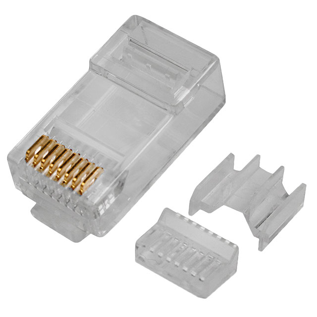 MODULAR PLUGS 100 PACK CAT6A RJ MODULAR PLUGS 100 PACK CAT6A RJ