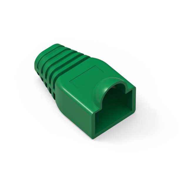 BOOT FOR RJ45 PLUG, GREEN