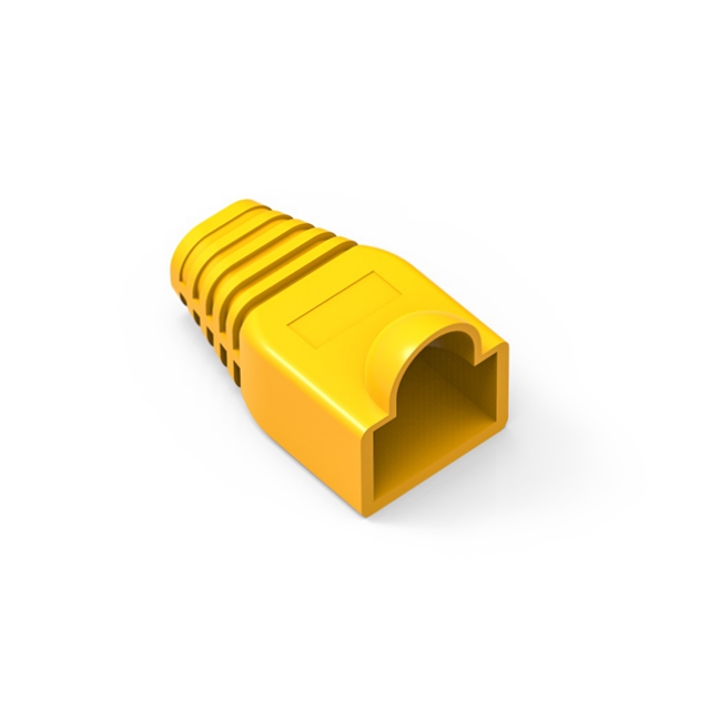 BOOT FOR RJ45 PLUG, YELLOW BOOT FOR RJ45 PLUG, YELLOW