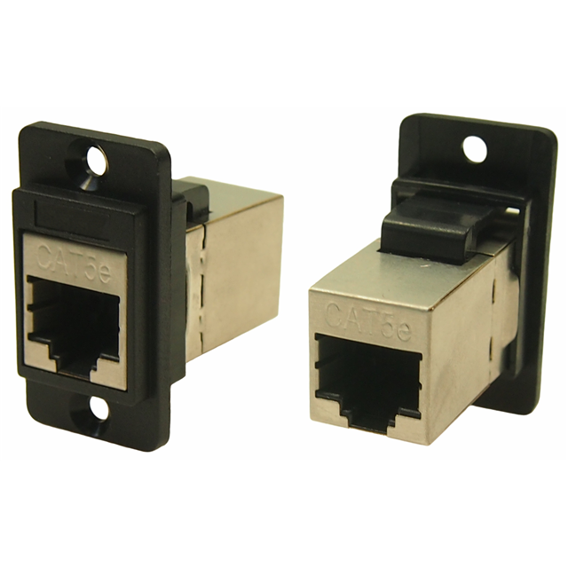 DUALSLIM CAT5E RJ45 SHIELDED BLA DUALSLIM CAT5E RJ45 SHIELDED BLA