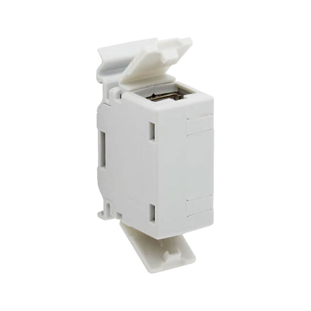 CAT6A SHIELDED IN-LINE DIN-RAIL