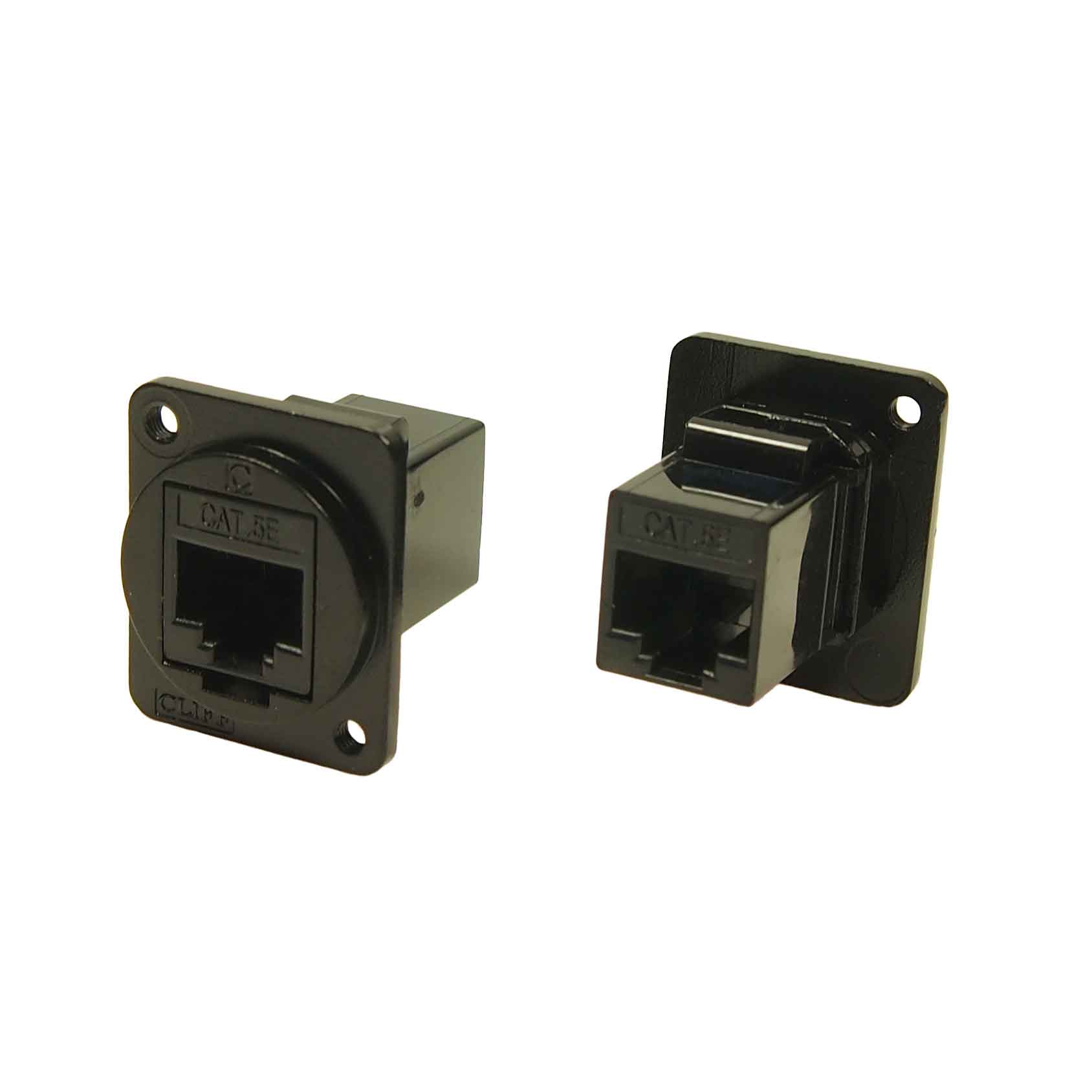 FT BLACK METAL CAT5E RJ45 M3