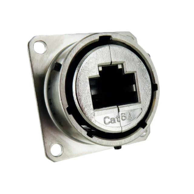RJ FIELD CAT6A SQUARE FLANGE REC RJ FIELD CAT6A SQUARE FLANGE REC