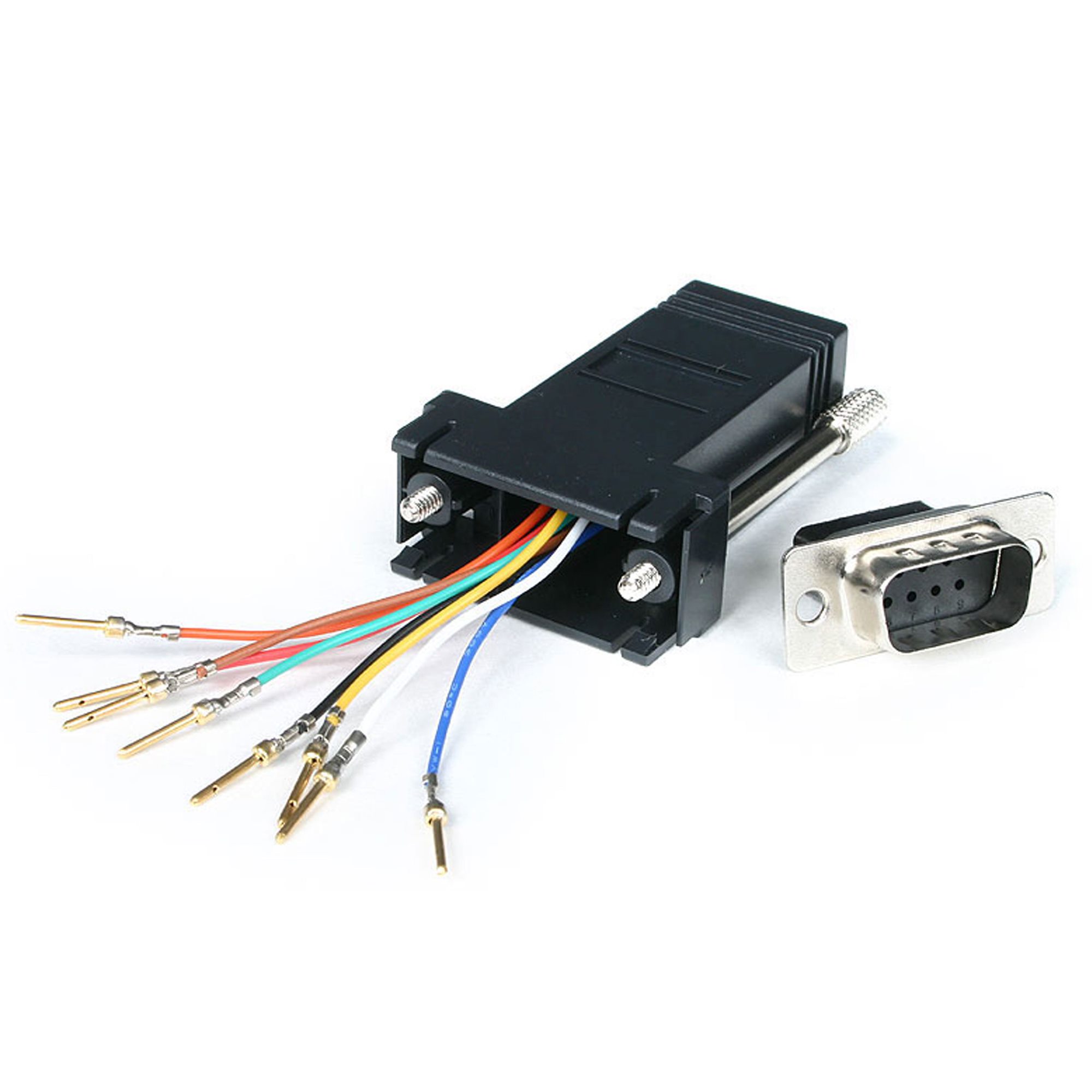 DB9 TO RJ45 MODULAR ADAPTER