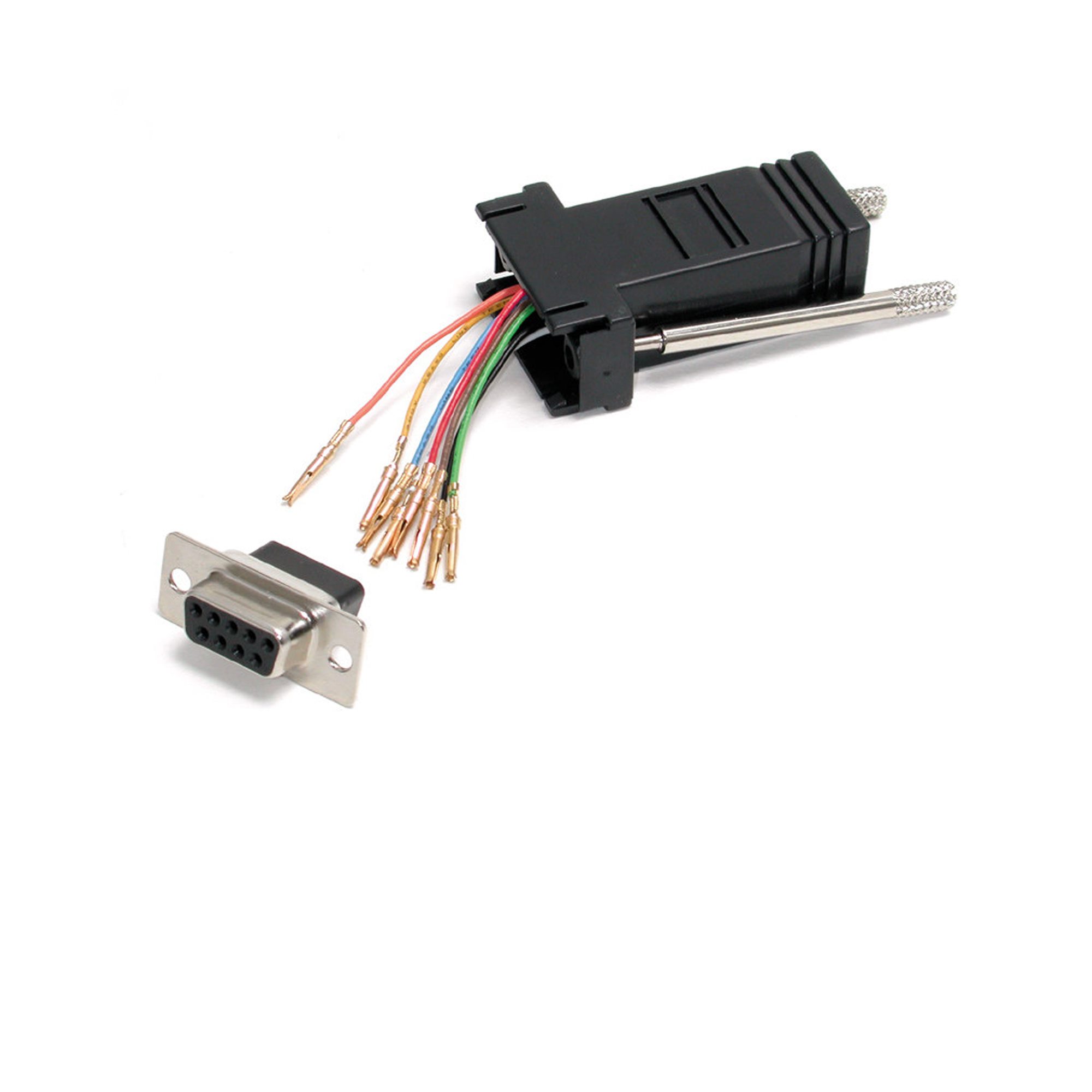 DB9 TO RJ45 MODULAR ADAPTER