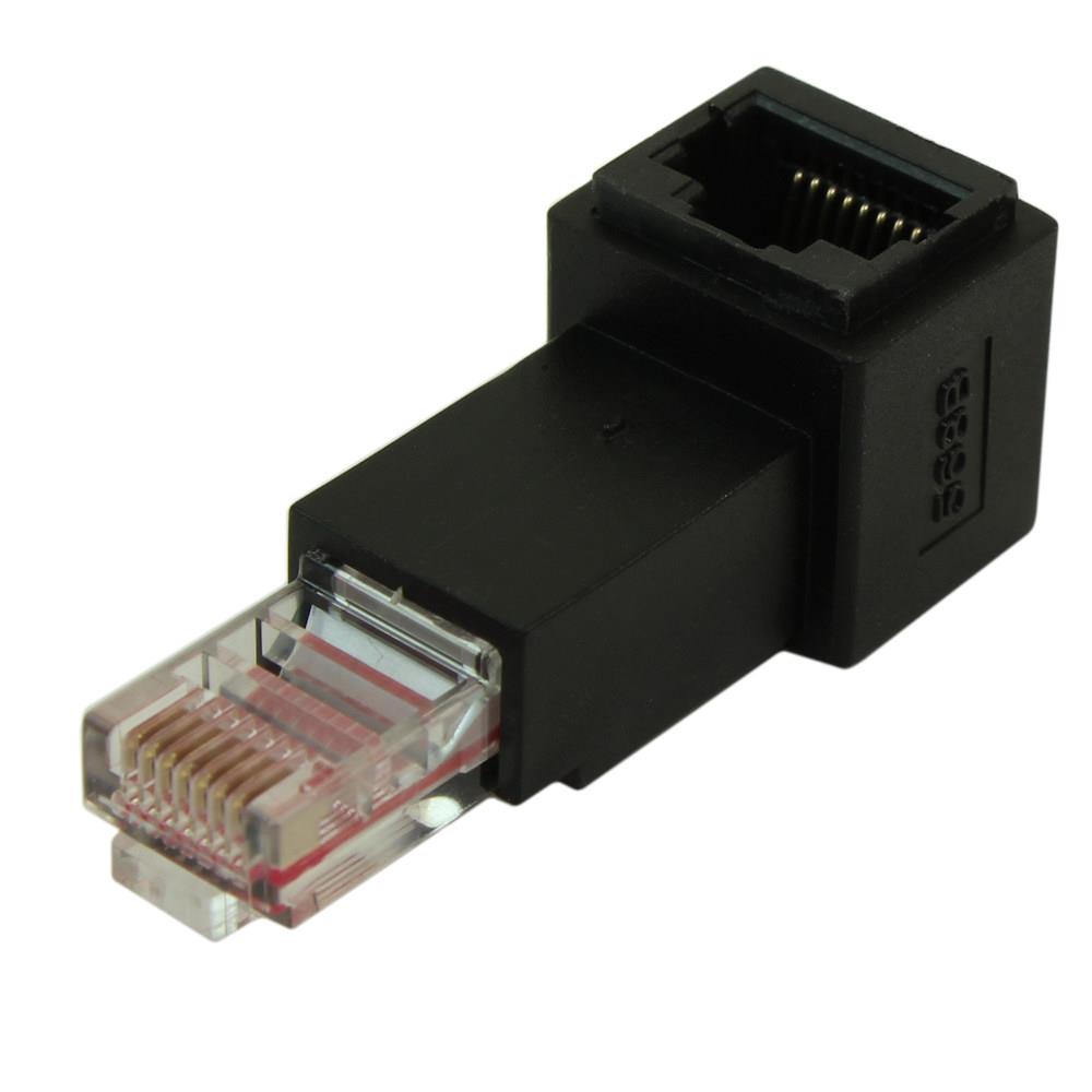 RJ45 CAT6 UP Face ANG ADAPTER
