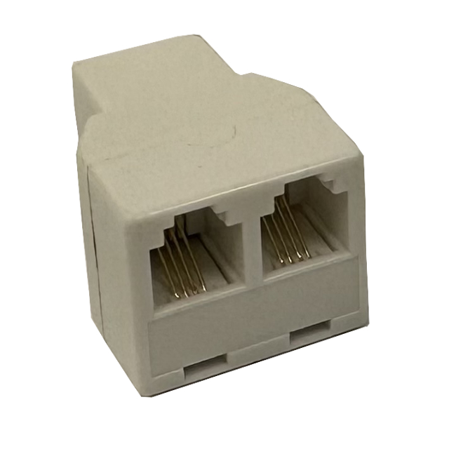 6P4C Jack to 2X6P4C Jack Adaptor 6P4C Jack to 2X6P4C Jack Adaptor