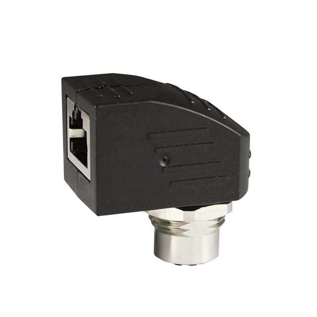 M12 TO RJ45 ADAPTER FEMALE D-COD