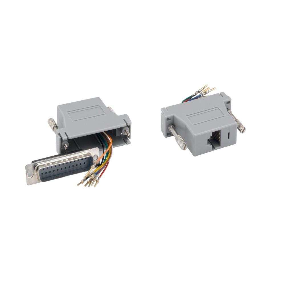 MODULAR ADAPT DSUB DB25 TO RJ45