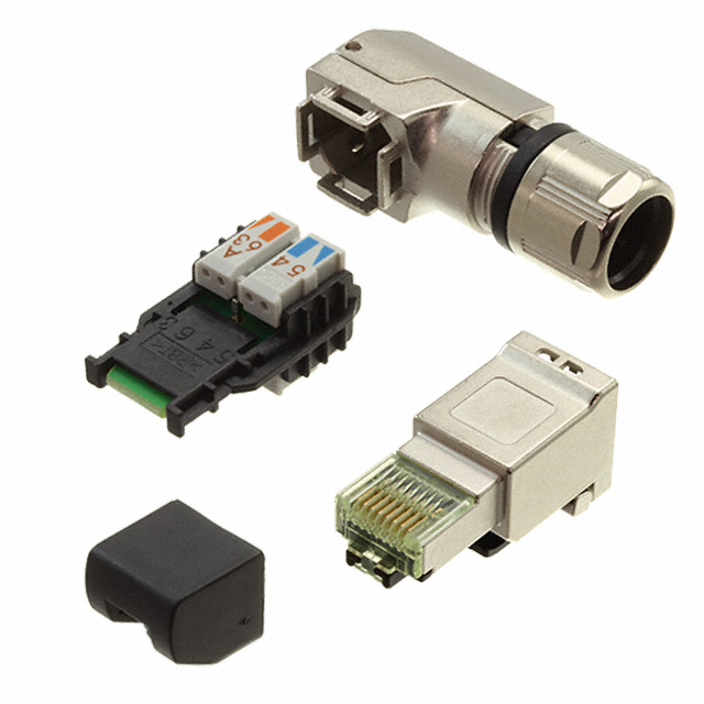 RJ45 PLUG, NO TOOLS REQUIRED, AN