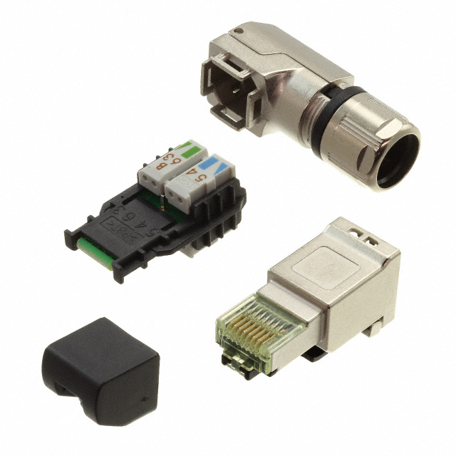 RJ45 PLUG, NO TOOLS REQUIRED, AN