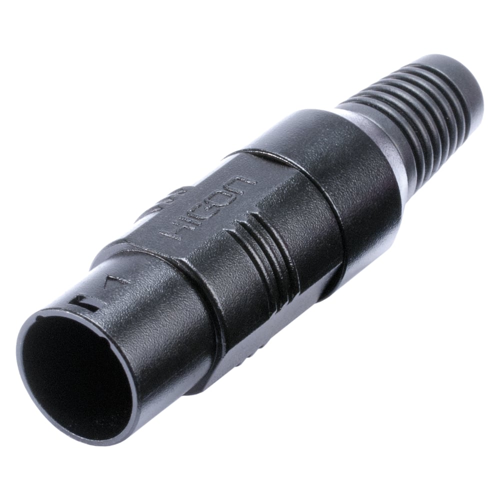 Housing XLR format for RJ45 blk