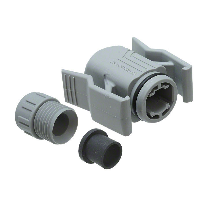 CONN MOD PLUG HSG RJ45 GRAY CONN MOD PLUG HSG RJ45 GRAY