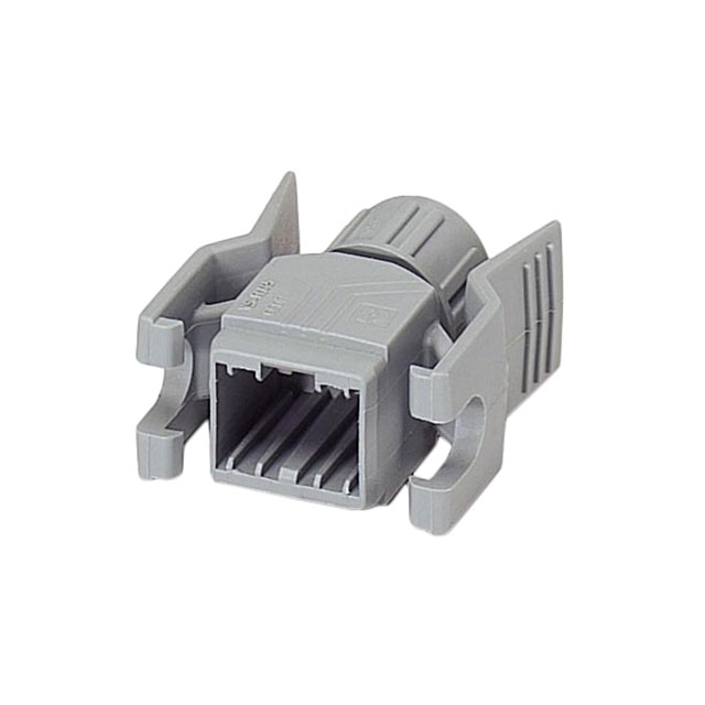 CONN MOD PLUG HSG RJ45 GRAY CONN MOD PLUG HSG RJ45 GRAY