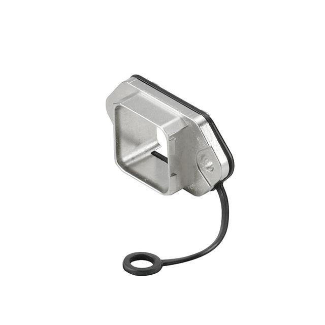 CONN MOD PLUG HSG HYBRID SILVER