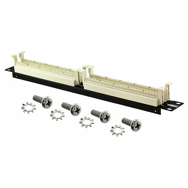 CONN WRG BLOCK 100PR PANEL ASSY