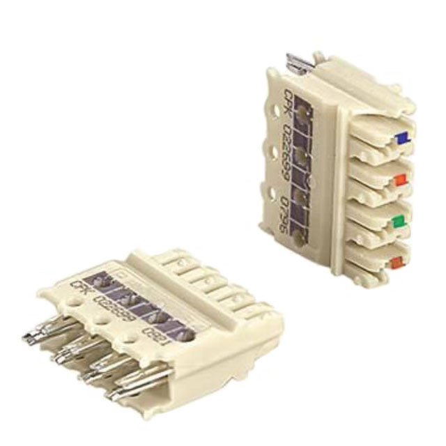 4 PAIR CONNECTING BLOCK, CAT 6 4 PAIR CONNECTING BLOCK, CAT 6