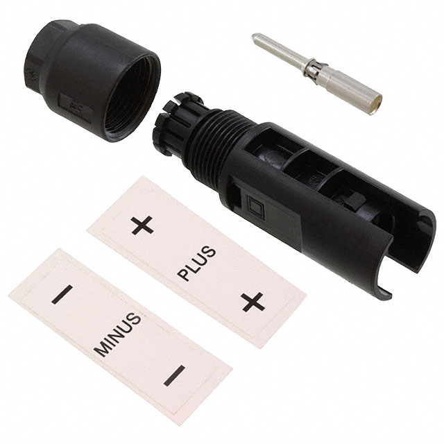 CONN MALE COUPLER UNKEYED 10AWG CONN MALE COUPLER UNKEYED 10AWG