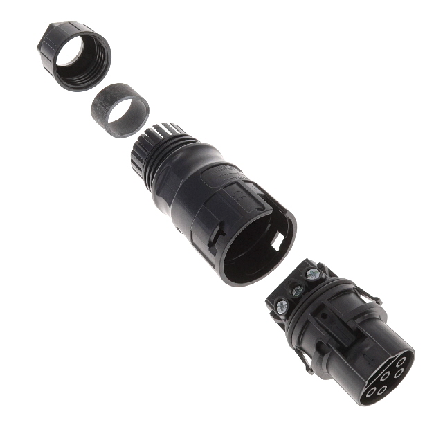 CONN HOUSING RECEPT 5POS