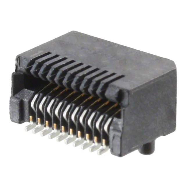 CONN SFP RCPT 20POS SLD R/A SMD