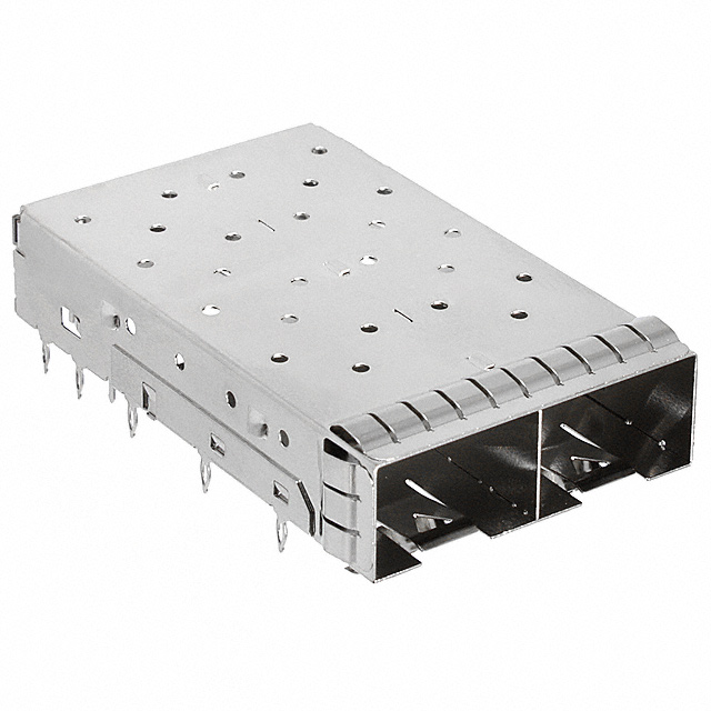 CONN SFP+ CAGE 1X2 PRESS-FIT R/A