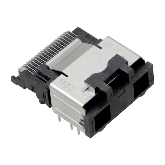 CONN MINI SAS RCP 36P SLD RA SMD