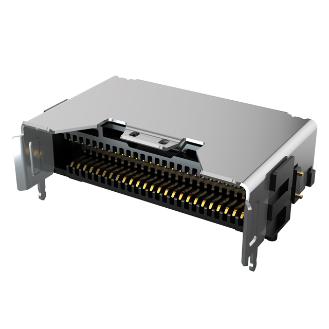 CONN SKT 16PAIR SMD GOLD RA