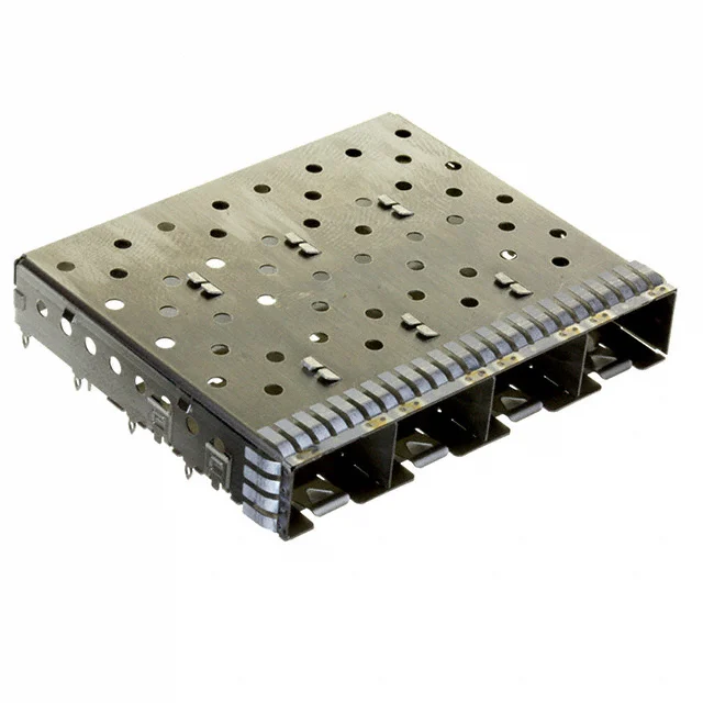 CONN SFP+ CAGE 1X4 PRESS-FIT R/A