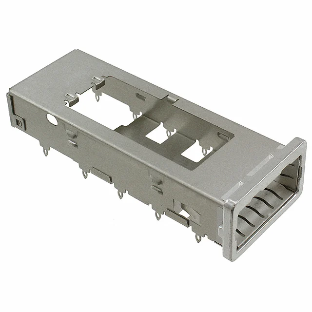 CONN ZQSFP+ CAGE PRESS-FIT R/A CONN ZQSFP+ CAGE PRESS-FIT R/A