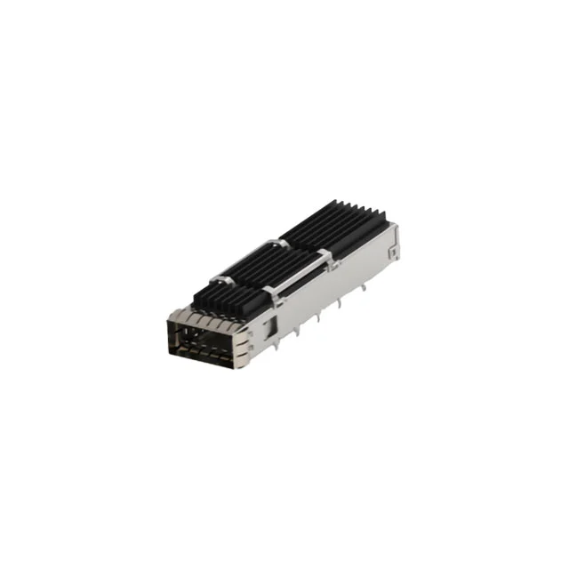 QSFP-DD 1X1, STANDARD, W/ EXTRUD