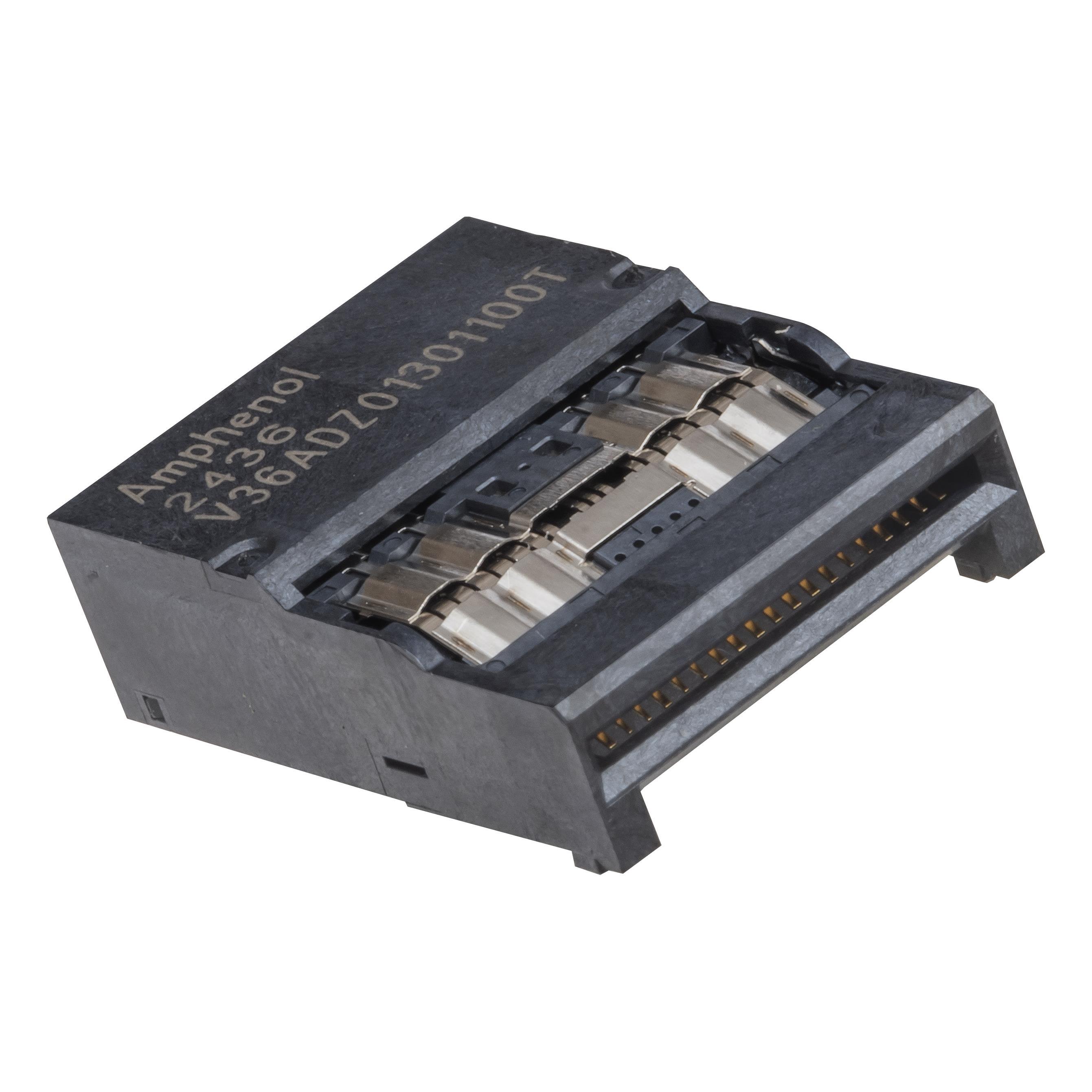 112G QSFP-DD 1x1 SMT connector 112G QSFP-DD 1x1 SMT connector